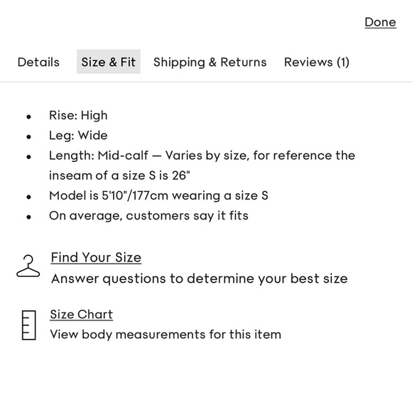 Aritzia Alfred Sorrento wide leg pants in black - Picture 8 of 9